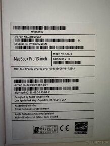 Predám MacBook Pro 13-inch (Model A2338, 2020) - 6