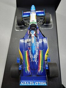 F1 BENETTON B195 MILD SEVEN PACIFIC 1995 SCHUMACHER 1:18 - 6