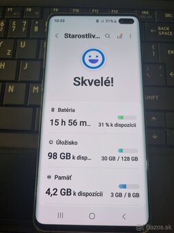 Predám Samsung S10+ Dual sim - 6