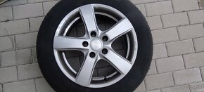 Alu disky + celoročne gumy 205/60 r16 - 6