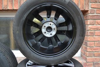 5x100 R16 Letna sada Original VW Polo + 195/55 R16 Cont. - 6