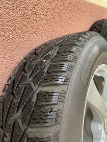 Obuté Alu disky 5x112 R17 zimné pneumatiky. - 6