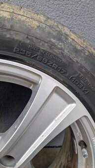 Alukolesa s letnymi pneu 235/55R17 - 6