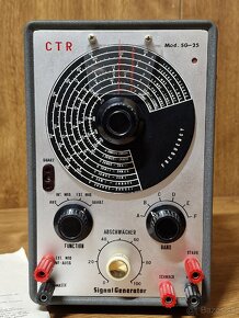 ☆ TUBE - SIGNAL GENERATOR CTR SG-25 / MADE IN GERMANY - 6