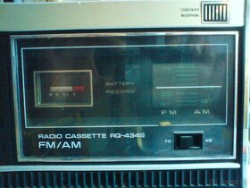 Rádio-magnetofón NATIONAL PANASONIC RQ-434 SD - 6