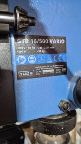 Stolová vŕtačka Gude gtb 16/500 vario - 6