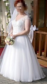 Svadobné šaty, závoj - 6