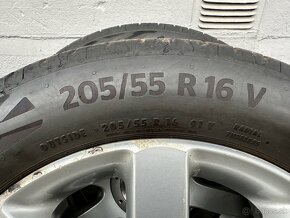 Continental 205/55 R16 91V + elektrony 5x112 6,5Jx16 ET50 VW - 6