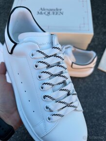 ALEXANDER MCQUEEN white LEATHER Tenisky - 6