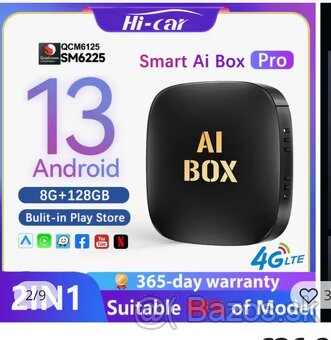 Predám nový, nepoužitý Smart AI Box Pro - 6