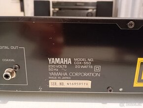 cd player YAMAHA CDX-550 - 6