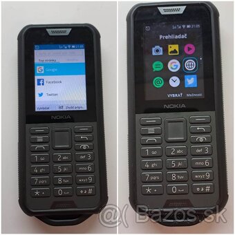 Nokia 800 Tough 2 SIM Odolná Prachu Vode Pádom + Svetlo Wifi - 6