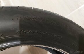 Nejazdené, špičkové letné pneu Bridgestone - 215/55 r18 - 6