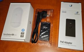 2x nové Ubiquiti NanoStation 5AC Loco + 2xadaptér - 6