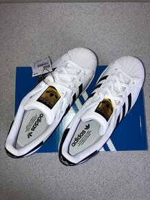 ‼️Úplne nové‼️Adidas Superstar 36 2/3 - biele - 6