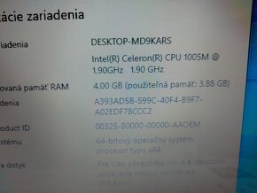 rozpredám notebook Toshiba satellite C55 - 6