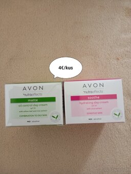 Nová kozmetika Avon a Oriflame ceny od 1€ - 6