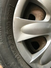 175/65 r14 letne zimne disky 4x100 hyundai kia - 6