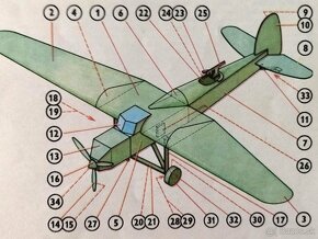 Vystrihovačky lietadiel AERO A-11 a AERO A-42 - 6