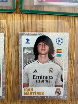 FUTBALOVÉ SAMOLEPKY KARTIČKY TOPPS CL 24/25 - 6