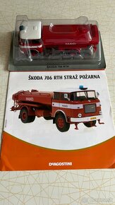 REZERVOVANÉ ŠKODA 706 RTH HASIČI 1:43 +časopis PL DeaGostini - 6