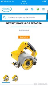 Rezacka Dewalt DWC410 - 6