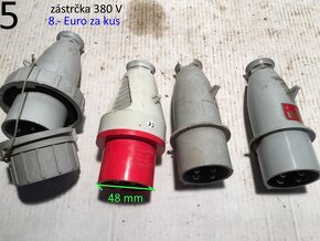 Zásuvky a zástrčky 380 V - 6