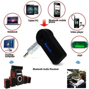 Bezdrôtový bluetooth príjmač do auta / na doma / adaptér - 6