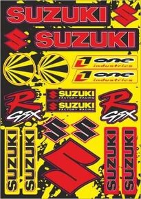 Predám nálepky Suzuki - 6