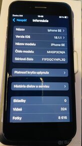 Iphone SE 64GB čierny - 6