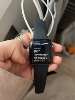 Apple watch series 3 38mm čierna - 6