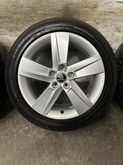 Letná sada Škoda 5x100 R16 , 215/45/16 Rapid, Fabia - 6