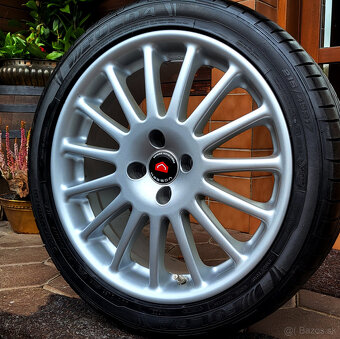 alu R17 4x100, pneu 215/45, Renault Kia Honda Hyundai - 6