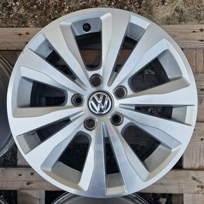 ORIGINÁL VOLKSWAGEN HLINÍKOVÉ DISKY 5x112 R16 - 6