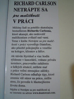 R. Carlson: Netrápte sa pre maličkosti v práci - 6