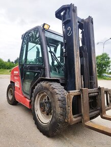 Prenajom terenneho vysokozdvizneho vozika Manitou. 2500kg. - 6