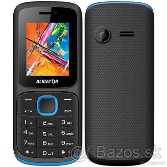 mobil Aligator D210 Dual SIM čierno - modrý - 6