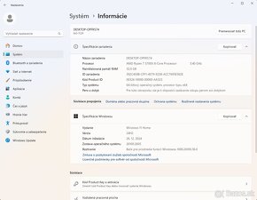 Herný PC AMD Ryzen 7 5700X Radeon RX 6600 32GB 3600Mhz DDR4 - 6