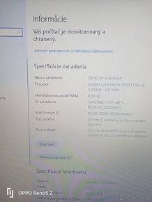 Lenovo G50-80  procesor i5 rám 6GB - 6