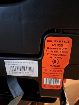 Autosedačka BRITAX RÖMER Dualfix M i-Size - 6