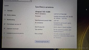 Lenovo Ideapad 300-15IBR Intel Pentium - 6