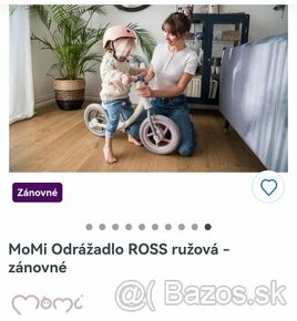 Odražadlo MoMi ROSS ružové - 6