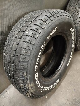 Predám 4ks T/A pneu BFGoodrich 30x9.50 R15 8mm - 6