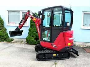 Yanmar SV19VT pasove rypadlo (2 ton) minibager, záruka - 6