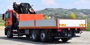 8745 - MAN TGS 26.400 - 6x2 – Valník + HR-HIAB 422 EP-5 HIDU - 6