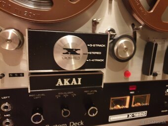 Predám AKAI X-165D Reel to Reel - 6