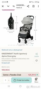 Cestovny sportovy kocik kinderkraft apino - 6