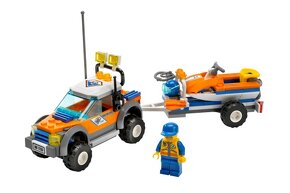 LEGO Morský/vodný mix auto pobrežnej hliadky+skúter, ponorka - 6