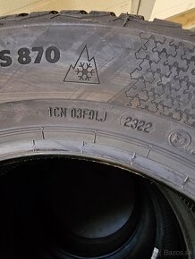 Predám nove zimné pneumatiky Continental 195/65 R15 91T - 6