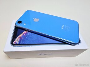 APPLE IPHONE XR 128GB BLUE ,Baterka 100% - 6